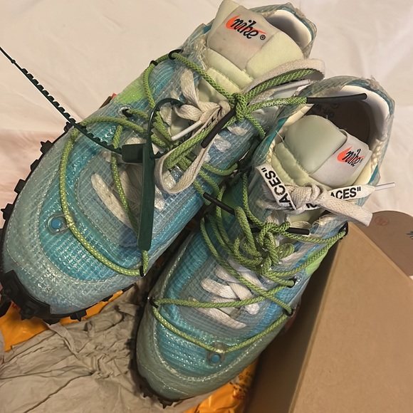 Off White Waffle Racer Vivid Sky - Picture 7 of 9